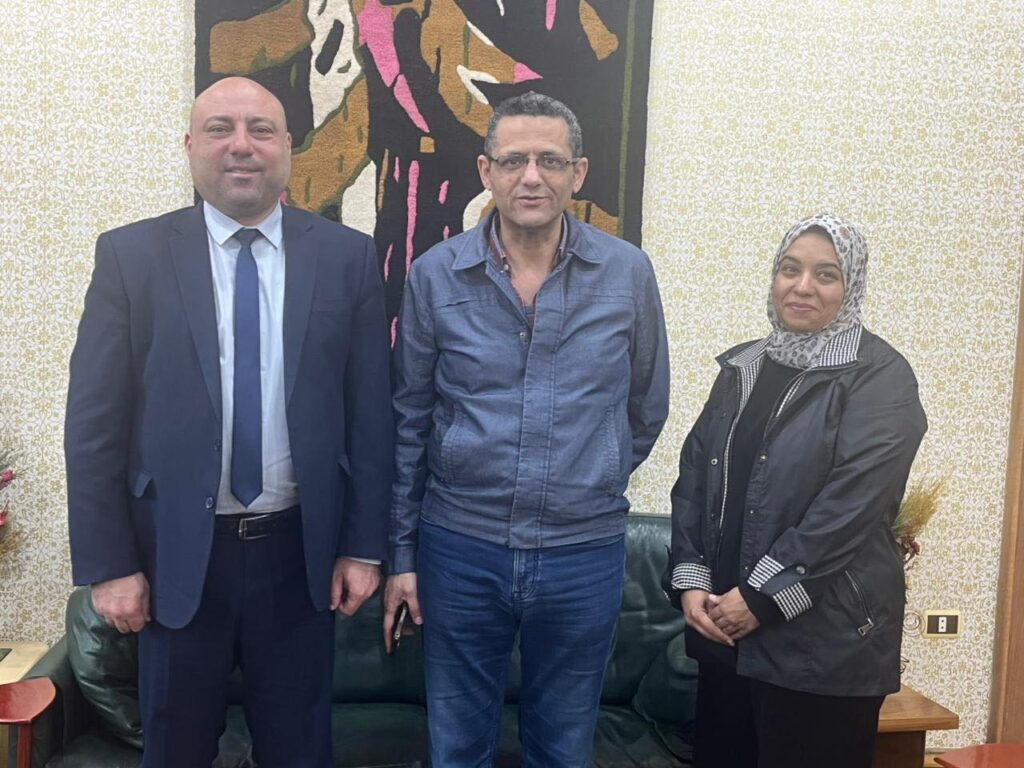 مؤسسة تمكين للتدريب والتطوير تعقد لقاءً رفيع المستوى مع الأستاذ خالد البلشي، نقيب الصحفيين المصريين، وذلك في مقر النقابة بالعاصمة المصرية القاهرة،