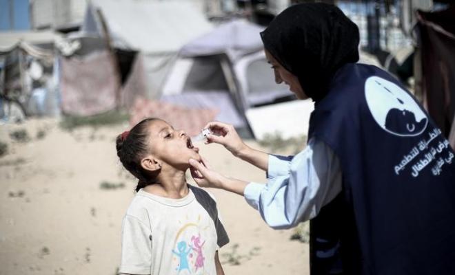 صحة غزة تعلن انطلاق حملة تطعيم استدراكية للأطفال دون الثالثة