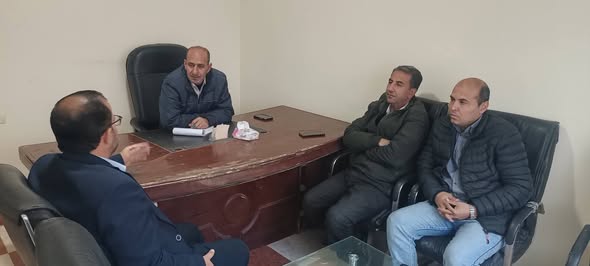 بإشراف اللجنة الأولمبية وبرعاية شركة “جوال” د. المجدلاوي وأبو الخير يناقشان ترتيبات بطولة “الصمود والأمل” لاتحاد الرياضة للجميع