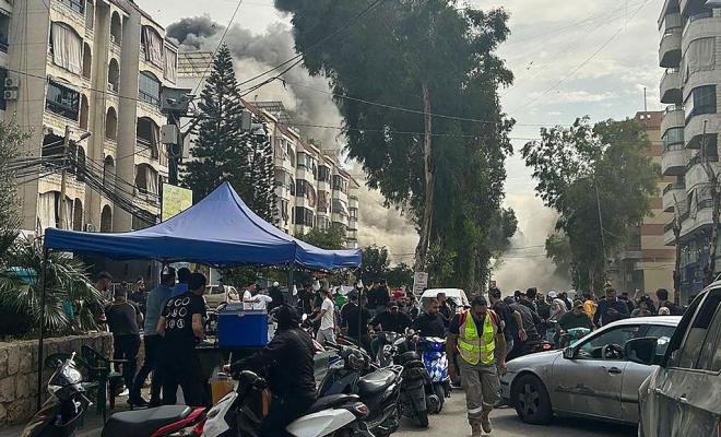 وزارة الصحة اللبنانية : مقتل 6 وإصابة 24 في غارات إسرائيلية على بيروت