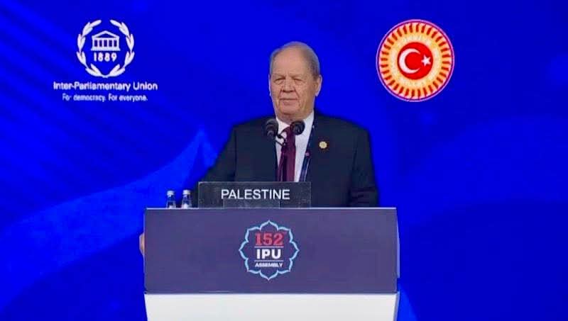 الوفد الفلسطيني يطرح ملفات الأسرى والاستيطان وغزة أمام الاتحاد البرلماني الدولي في إسطنبو