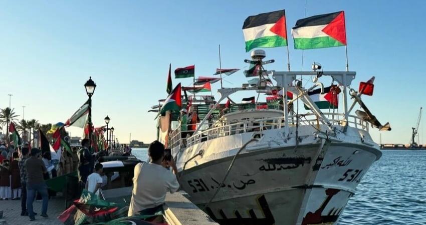 100 سفينة “أسطول الصمود” يصل صقلية في طريقه لكسر حصار غزة
