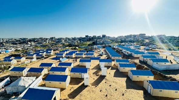 🔴 الأشغال العامة وبالشراكة مع برنامج الأمم المتحدة الإنمائي (UNDP) تُنهيان تنفيذ مخيم السلاطين في بيت لاهيا