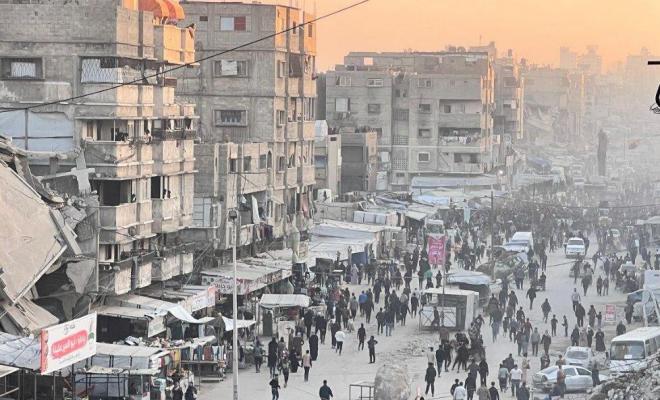 شهيد ومصابون بغارة إسرائيلية على حي الشيخ رضوان في غزة