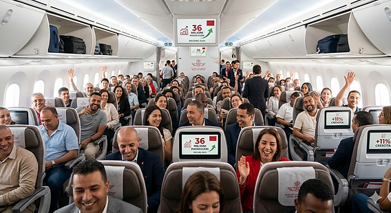 المغرب يعزز مكانته كمركز عالمي: رقم قياسي تاريخي بلغ 36 مليون مسافر عام 2025
