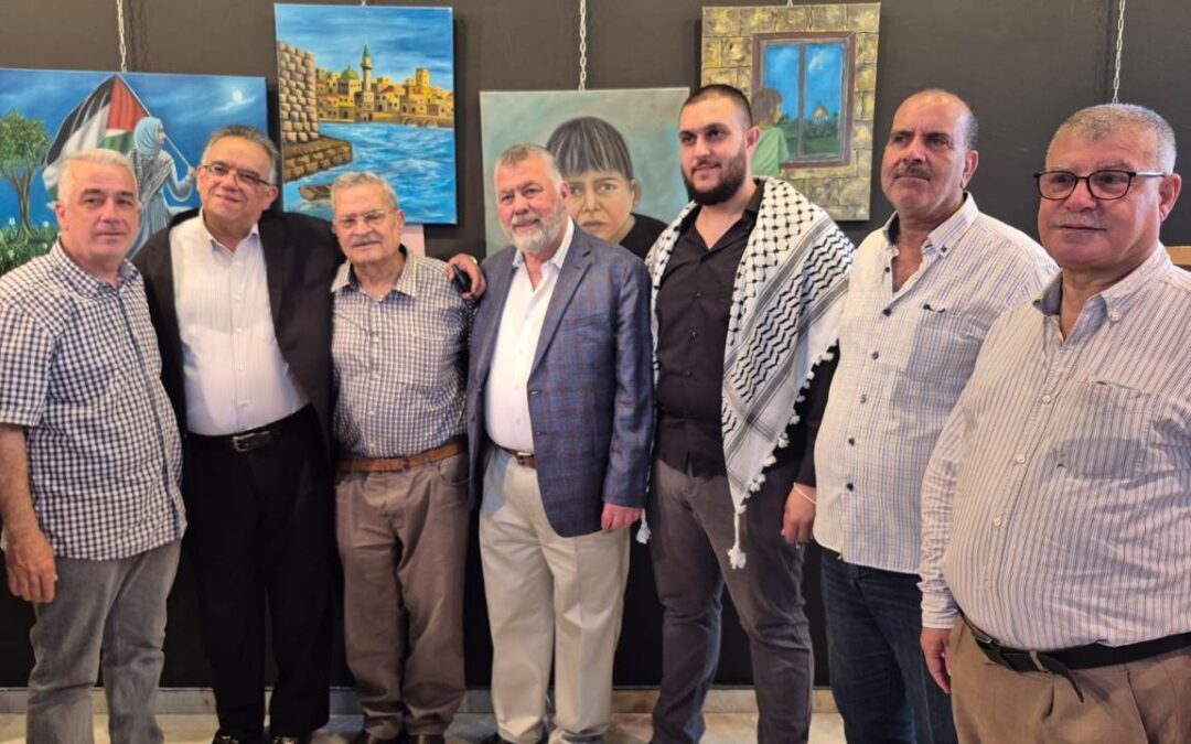 معرض فني في صيدا يحيي ذكرى النكبة بريشة الفنانة خديجة خليل