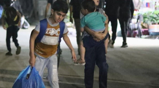 إخلاءٌ تحت جنح الليل: لحظات عصيبة للهروب من الموت