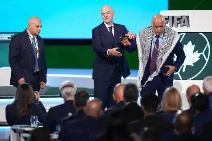 اتحاد الاعلام الرياضي يثني على الموقف التاريخي للفريق الرجوب في كونجرس الفيفا