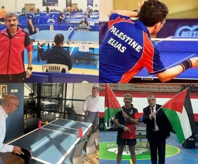 سفير فلسطين إلى كوريا للمرة العشرين في بطولة الرواد الدولية لكرة الطولة