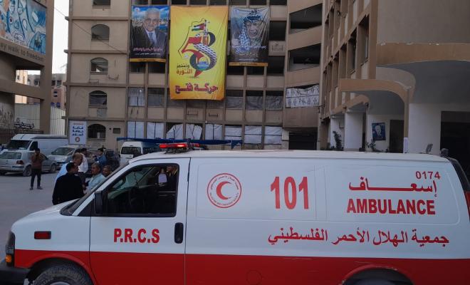 لليوم الثالث.. الهلال الأحمر يؤمّن مؤتمر “فتح” في غزة بنقاط طبية وانتشار إسعافي واسع