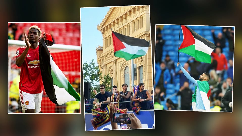 نجوم حملوا العلم الفلسطيني أمام العالم.. لقطات خالدة ورسائل تتجاوز الرياضة