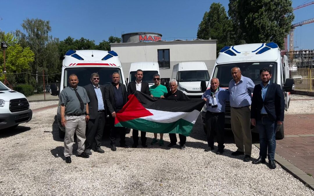 شحنة مساعدات طبية من المجر في طريقها إلى غزة