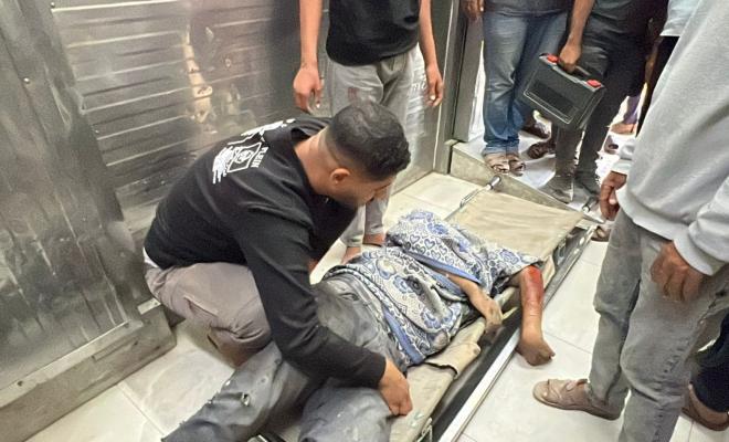 شهيد و4 إصابات في غارة إسرائيلية استهدفت “كراج رفح” وسط خانيونس