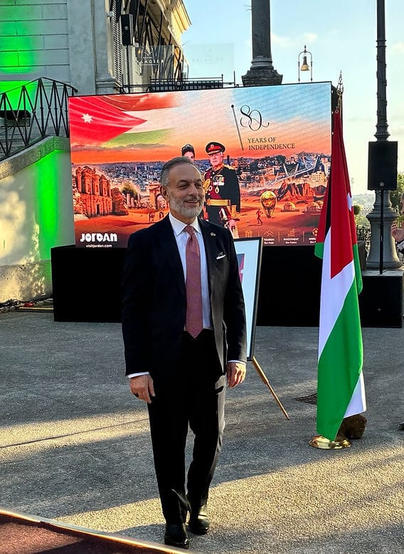 الأردن يحتفل بمرور 80 عاماً على الاستقلال في روما بحضور رسمي ودبلوماسي واسع