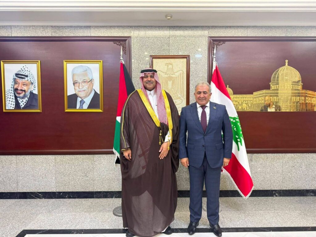 السفير الاسعد يستقبل سفير المملكة العربية السعودية في لبنان