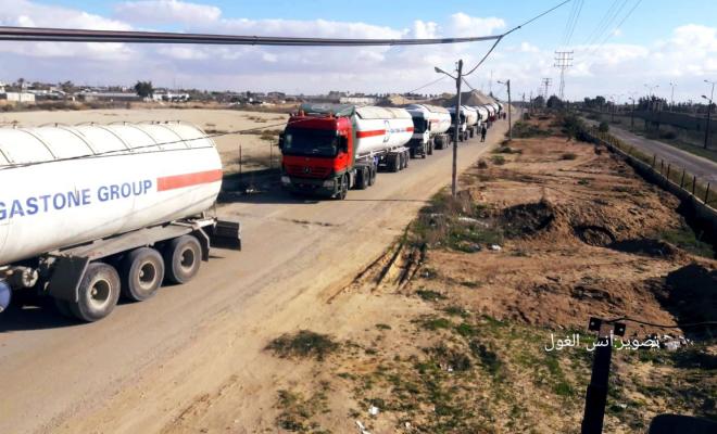 هيئة البترول بغزة تعلن إدخال 5 شاحنات غاز طهي