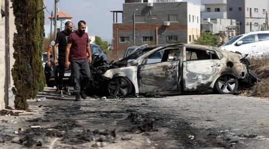 4 إصابات باعتداء مستوطنين متطرفين على المواطنين في نابلس
