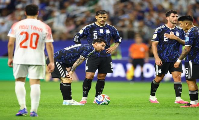 نتيجة وملخص مباراة الأردن والأرجنتين في كأس العالم