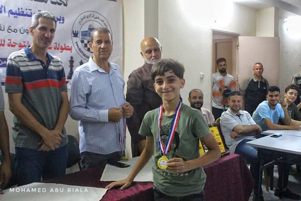 مقداد يخطف لقب بطولة غزة  المفتوحة للشطرنج السريع 2026