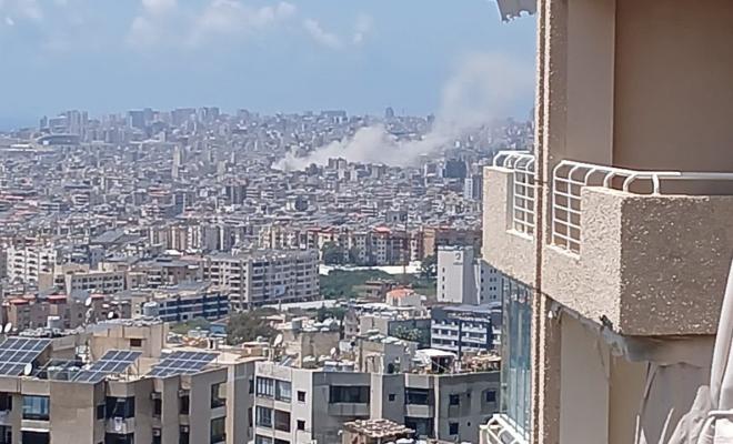 غارة إسرائيلية تستهدف موقعاً لحزب الله في ضاحية بيروت الجنوبية