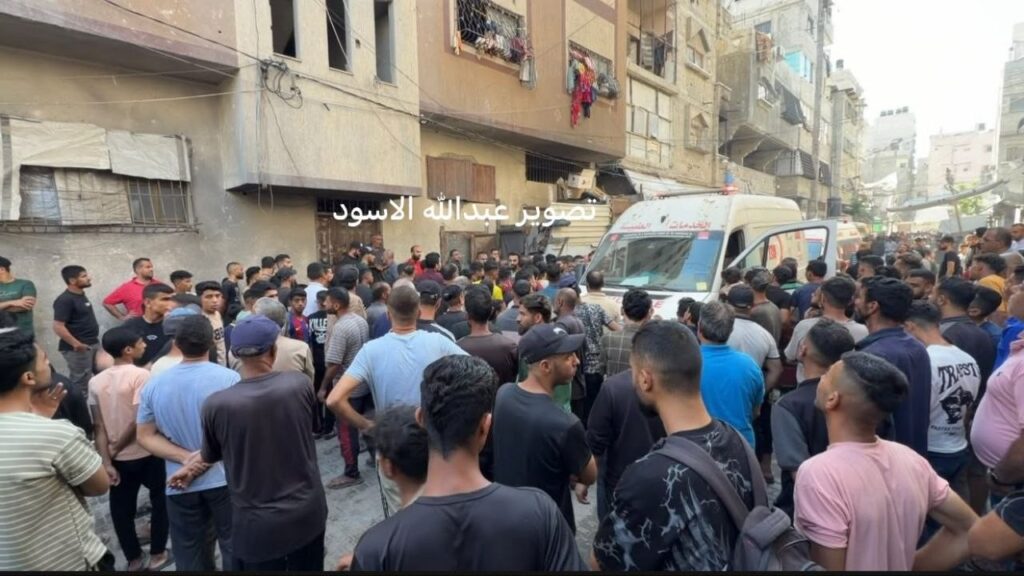 شهيدان ومصابون بقصف إسرائيلي استهدف سطح منزل شمال مدينة غزة