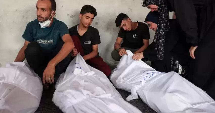 5 شهداء وإصابات في قصف إسرائيلي لنقطة شرطية غربي خانيونس