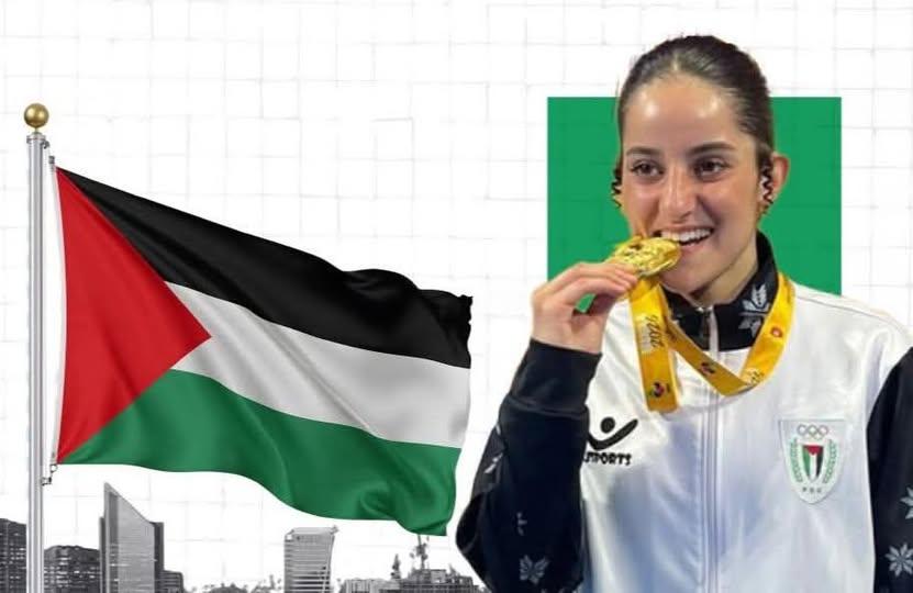 لاعبة منتخب الكاراتيه مريم بشارات تتوج للمرة الثانية بأفضل لاعبة رياضة فردية عربية.