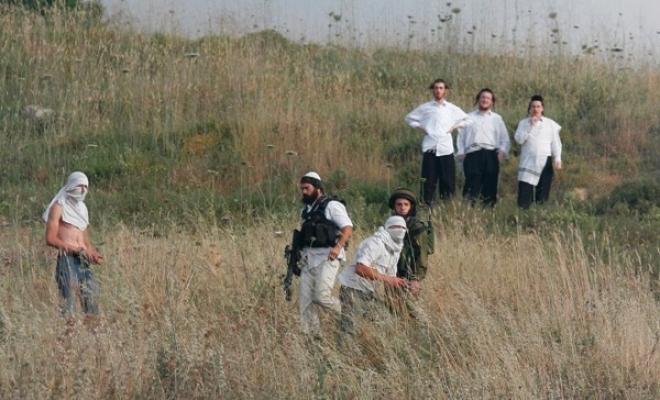 4 إصابات أحدهم بحالة خطيرة في هجوم للمستوطنين قرب رام الله