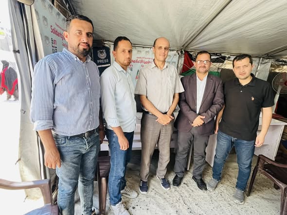 وفد من جامعة الإسراء يزور نقابة الصحفيين لبحث سبل التعاون المشترك