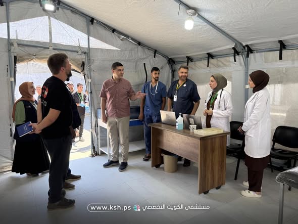مستشفى الكويت التخصصي يستقبل وفداً من صندوق الأمم المتحدة للسكان (UNFPA)