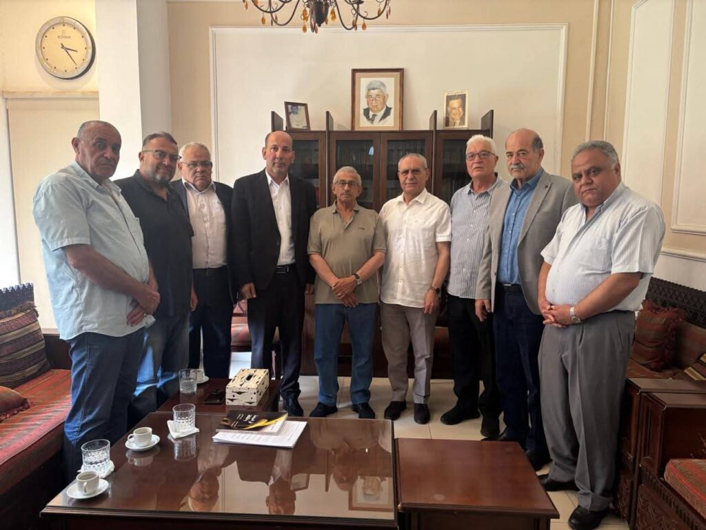 الجبهة الديمقراطية تبحث مع النائب اللبناني الدكتور أسامة سعد التطورات السياسية وأوضاع اللاجئين الفلسطينيين في لبنان
