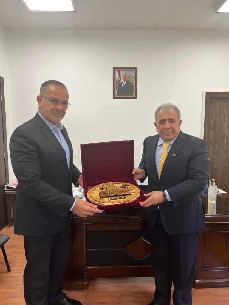 السفير محمد الأسعد يبحث مع القاضي زاهر حمادة أوضاع المخيمات الفلسطينية وتعزيز التنسيق المشترك