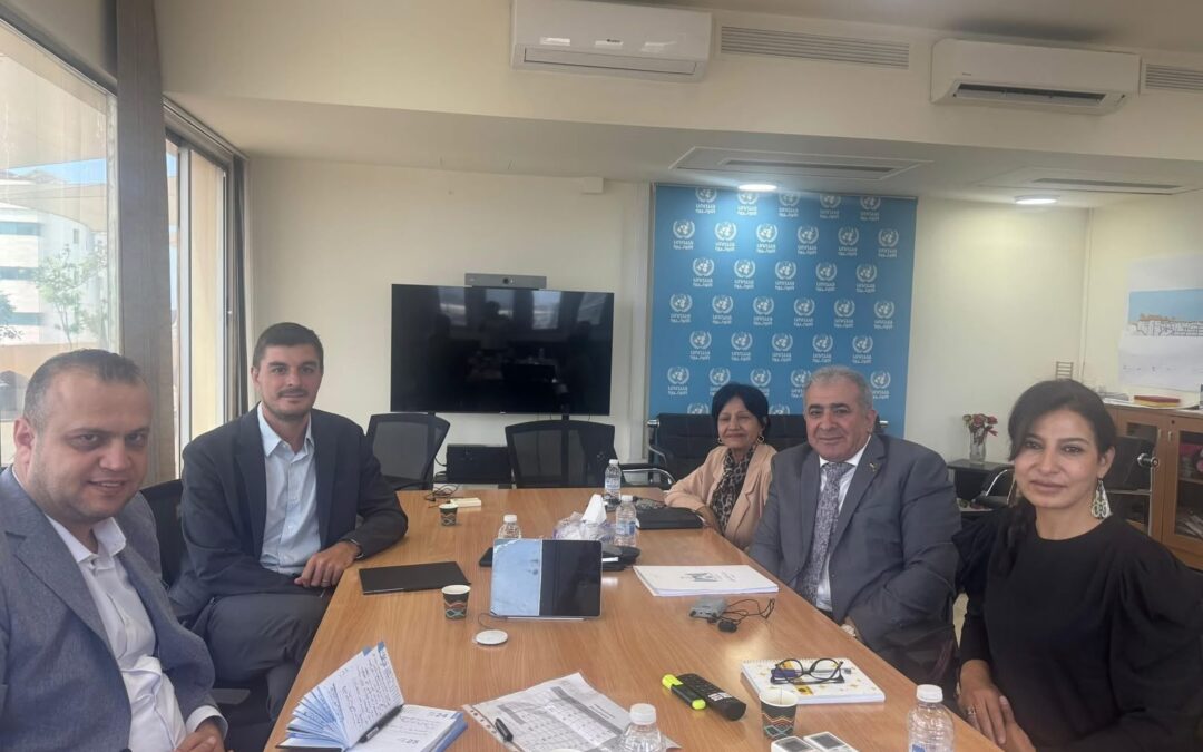 السفير الاسعد يلتقي نائب مديرة شؤون وكالة الاونروا في لبنان