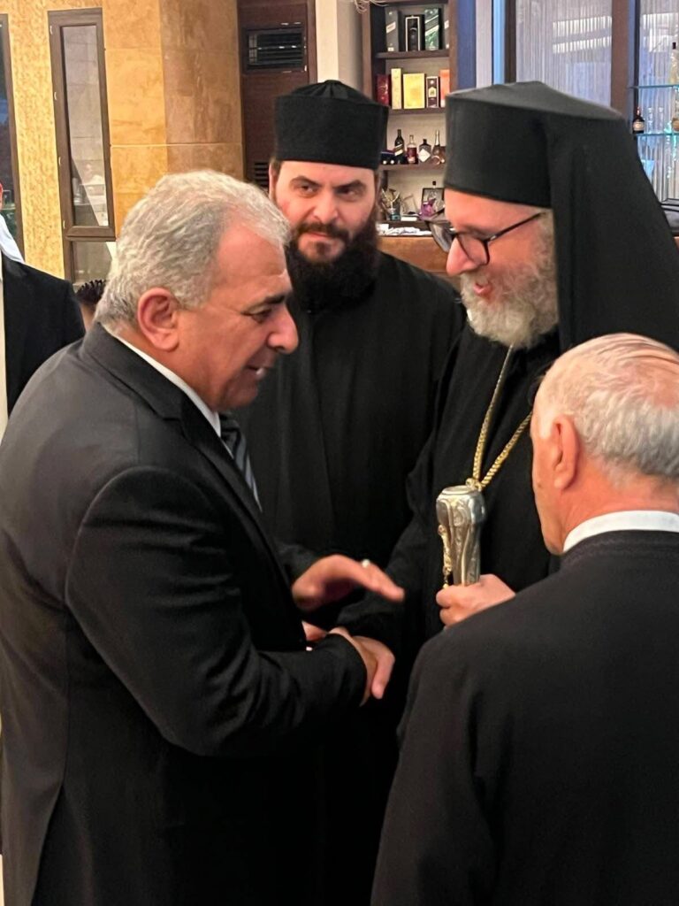 السفير الاسعد يلبي دعوة رعية كنيسة الصعود الالهي للروم الارثوذكس كفر حباب – غزير ويشارك في عشائها السنوي
