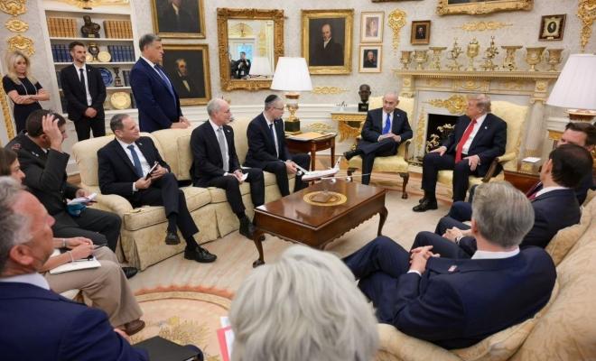 دون استقبال رسمي أو مؤتمر صحفي – انتهاء اجتماع نتنياهو وترامب في البيت الأبيض