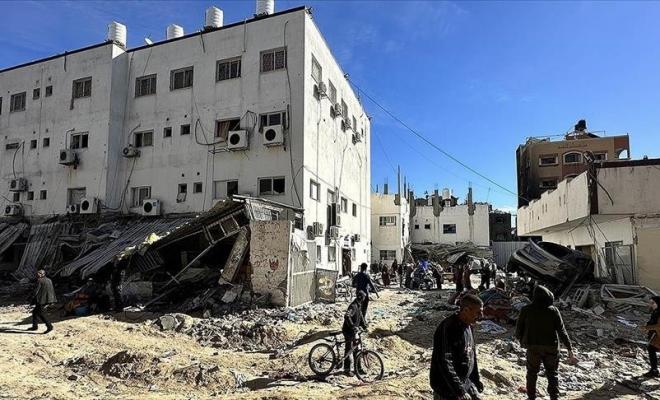 إصابتان جراء استهداف مسيّرة إسرائيلية داخل مستشفى كمال عدوان شمال غزة