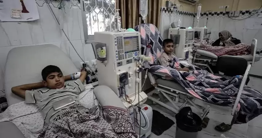 ابو سلمية : نقص بيكربونات الصوديوم يفرمل أجهزة غسيل الكلى في غزة