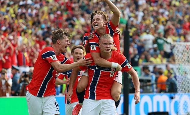 ملخص مباراة البرازيل ضد النرويج (1-2) – راقصو السامبا يودعون المونديال