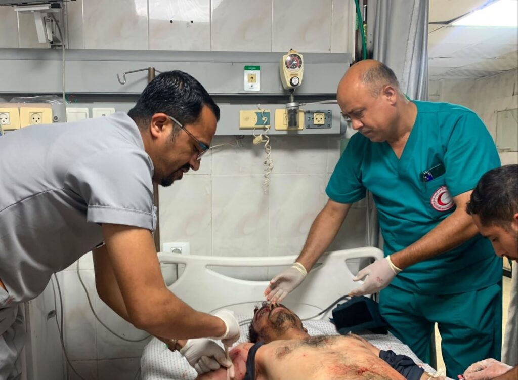 4 شهداء في قصف إسرائيلي استهدف ورشة حدادة جنوب غربي مدينة غزة