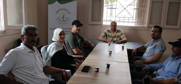 مجلس إدارة نادي الزهراء الرياضي يبحث سبل التعاون المشترك مع جمعيتي “المنال” و”الزراعية التنموية”