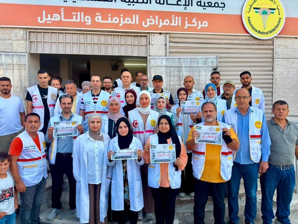 وقفة تضامنية مع الأطباء الأسرى في سجون الاحتلال