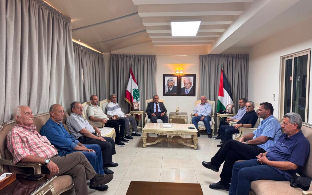 قيادة فصائل منظمة التحرير تبحث مع السفير محمد الأسعد المستجدات السياسية وأوضاع المخيمات في لبنان