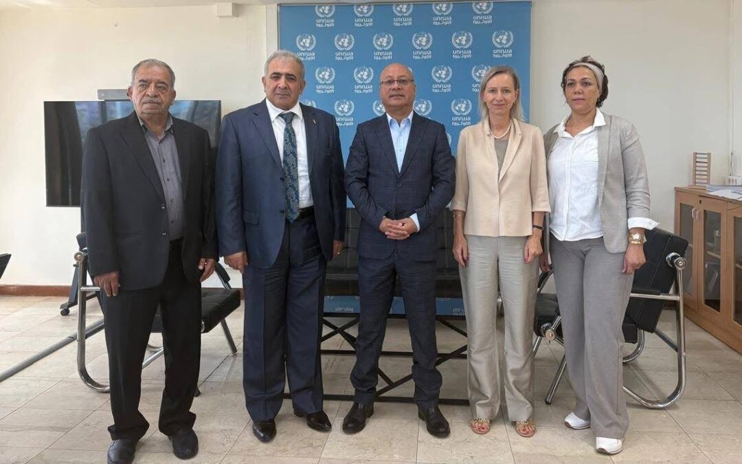 أبو هولي والاسعد يبحثان مع مديرة عمليات الأونروا في لبنان الأزمة المالية وأوضاع اللاجئين ويؤكد ضرورة حماية الخدمات الأساسية