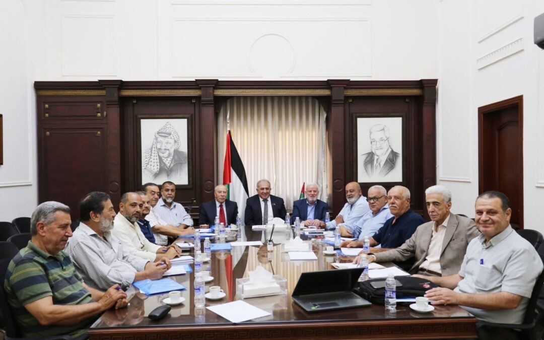 اللجنة الفنية المنبثقة عن اللجنة التحضيرية للمجلس الوطني الفلسطيني في لبنان تعقد اجتماعها في سفارة دولة فلسطين في بيروت  بيروت 7-8-2026