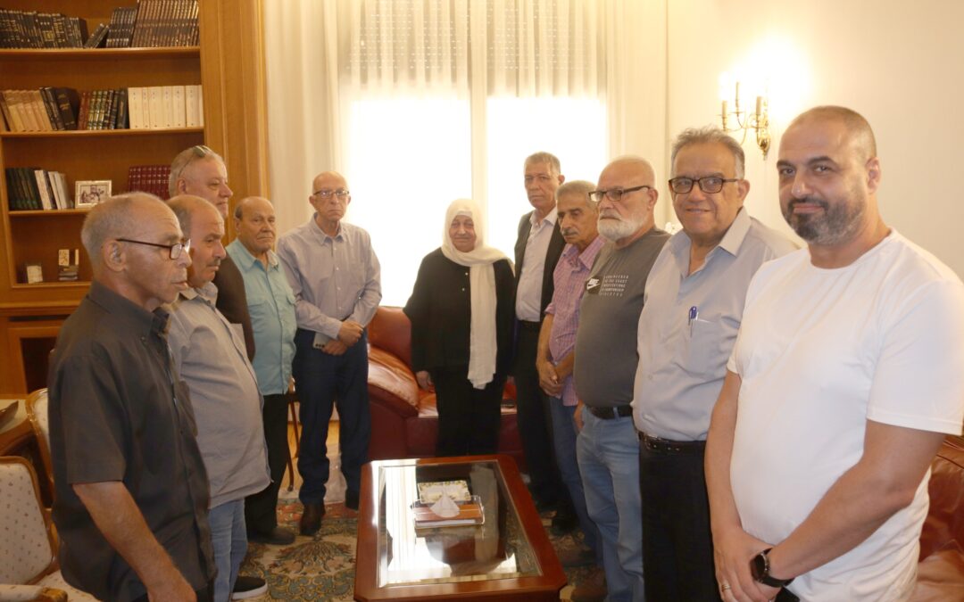 الاتحاد العام لعمال فلسطين – فرع لبنان يبحث مع النائب بهية الحريري أوضاع اللاجئين الفلسطينيين وسبل معالجة القضايا الحقوقية والمعيشية