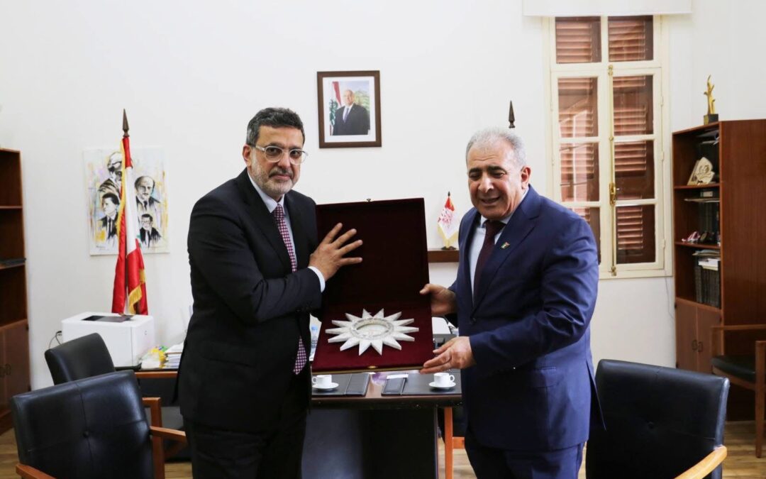 السفير الاسعد يزور جزين وروم وكنيسة مار جاورجيوس