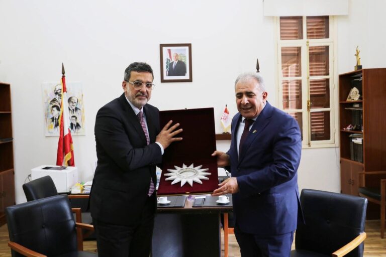 السفير الاسعد يزور جزين وروم وكنيسة مار جاورجيوس