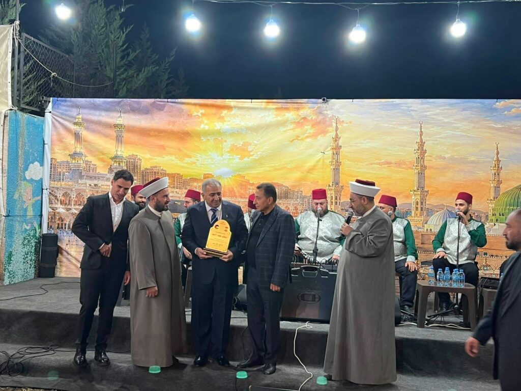 السفير الاسعد يشارك مفتي زحلة والبقاع في احتفال المولد النبوي الشريف ويلبي دعوة عقيقة نجل الدكتور خالد عمر