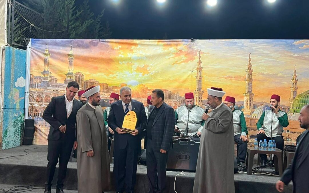 السفير الاسعد يشارك مفتي زحلة والبقاع في احتفال المولد النبوي الشريف ويلبي دعوة عقيقة نجل الدكتور خالد عمر
