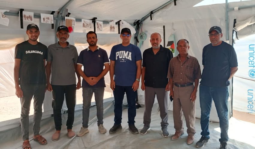 مجلس إدارة نادي الزهراء الرياضي يستقبل رئيس الاتحاد الفلسطيني للبيسبول والسوفتبول لبحث سبل التعاون المشترك